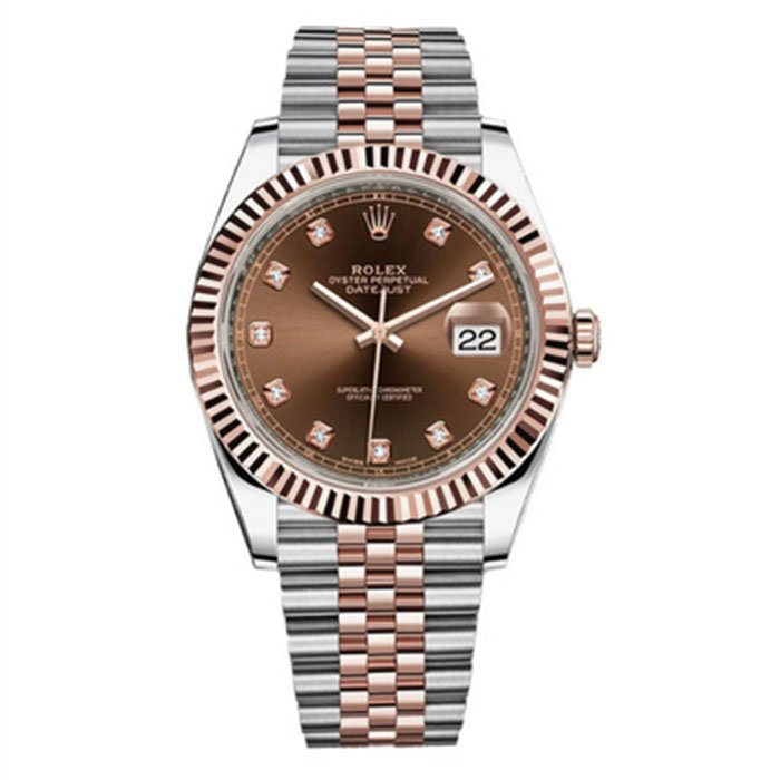 Rolex Datejust 40  Oyster, Oystersteel and Everose gold  Reference 126331