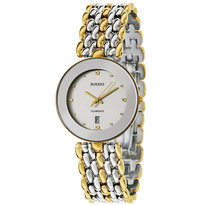 Rado straps Florence Regional Strap Enlarge image Two-Tone Stainless steel bracelet Unisex Watch